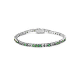 Unfinished Bracelet Emerald Green 18K